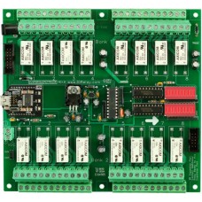 Industrial Relay Controller 16-Channel DPDT + UXP Expansion Port